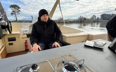 Varata “Olimpia”, costruita dal CNT, con la rampa personalizzata